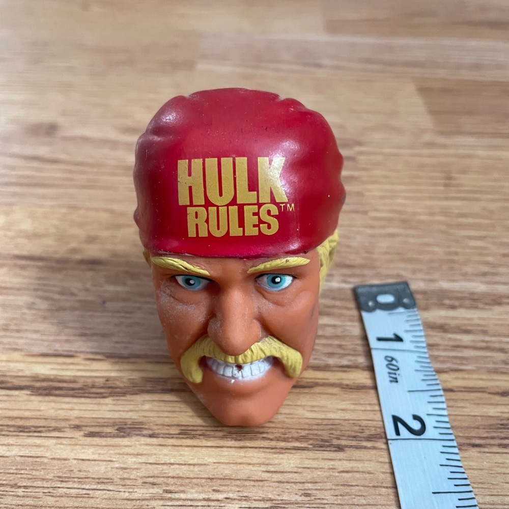 WWF 1990 Hulk Hogan squirt head